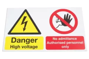 Laser Tools 6639 High Voltage/No Admittance Sign