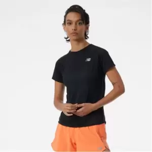 New Balance Impact Run T Shirt Womens - Black