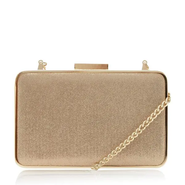 Dune London Beaut Clutch - Gold One Size