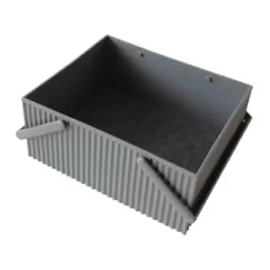 Hachiman Omnioffre Stacking Storage Box Large - Grey