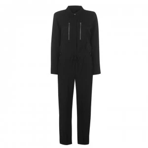 DKNY Utility Jumpsuit - BLACK