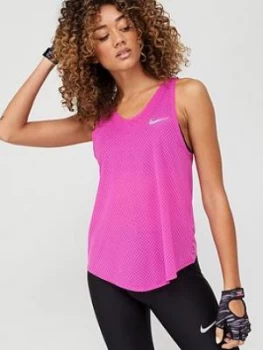 Nike Running Icon Clash Vest - Pink, Size 2XL, Women