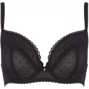 Chantelle Courcelles plunge bra - Black