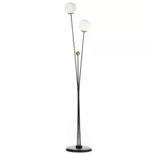 Onli Billo Multi Arm Floor Lamp Black, Brass