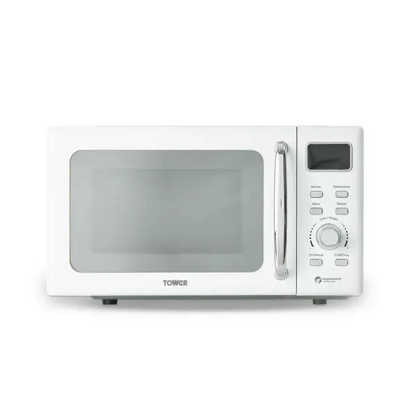 Tower T24042WHT 20L 800W Manual Microwave