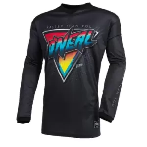 O'Neal Element Speedmetal Long Sleeve Jersey Black/Multi Small