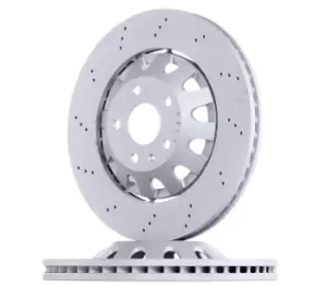 ZIMMERMANN Brake disc 100.3368.70 Brake rotor,Brake discs AUDI,A3 Sportback (8PA)