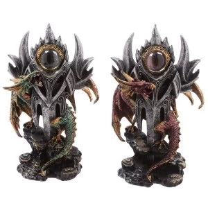 Eye of the Sword Dark Legends Dragon Figurine (1 Random Supplied)