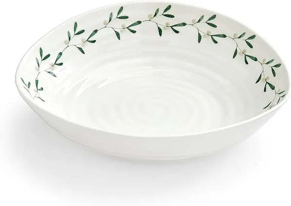 Sophie Conran Mistletoe set of 4 Pasta Bowls White