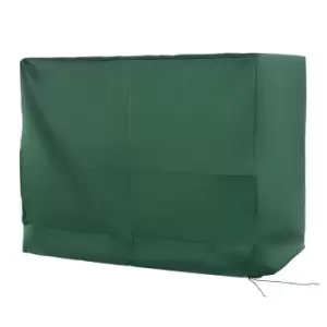 Outsunny Oxford Patio 3-seater Swing Chair Cover - 240L x 133W x 185H cm - Green