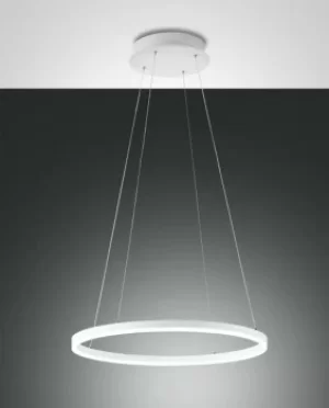 Giotto LED Integrated Pendant Ceiling Light Light White Glass