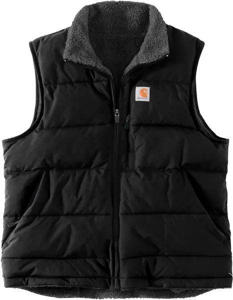 Carhartt Relaxed Midweight Utility Ladies Vest, black, Size XS for Women