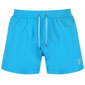 Guess Woven Swim Shorts - Aqua G7V6