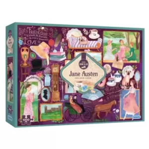 Gibsons Book Club: Jane Austen 1000 Piece Jigsaw Puzzle