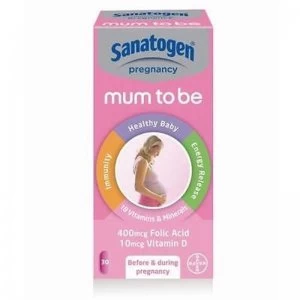 Sanatogen Mum To Be 30 Tablets