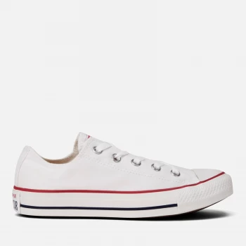 Converse Chuck Taylor All Star Ox Trainers - Optical White - UK 8