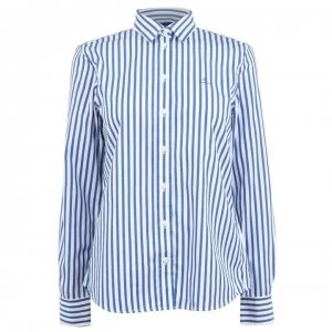 Gant Stripe Shirt - 449 Brght Coblt