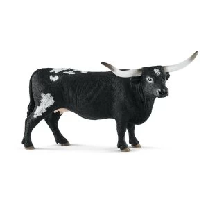 SCHLEICH Farm World Texas Longhorn Cow Toy Figure