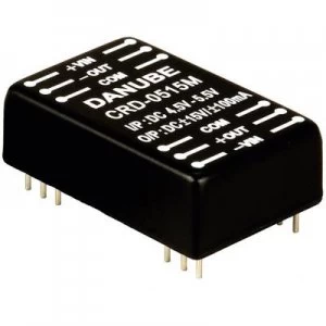 Danube CRS 0505M DCDC converter print 5 Vdc 5 Vdc 600 mA 3 W No. of outputs 1 x