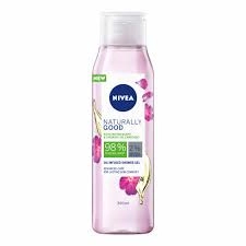 NIVEA Naturally Good Rosewater Scent Shower Gel 300ml