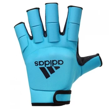 adidas OD Hockey Glove - Cyan/Navy