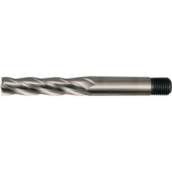 22.00MMX25.00MM HSS Threaded Shank Multi Flute Long Series End Mills - Sherwood