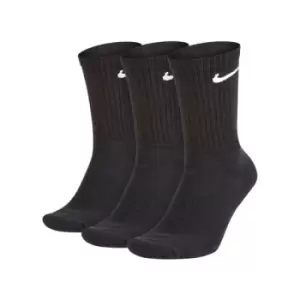 L Nike Three Pack Cushion Crew SX4508