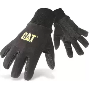 Caterpillar Jersey Dotted Glove L