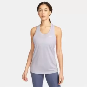 Nike Dri-FIT Womens Racerback Tank - White