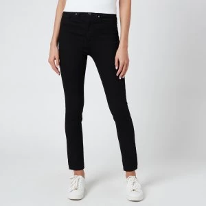 Hugo Boss Superskinny Crop 1.0 Jeans Black Size 28 Women