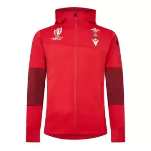 Macron Wales Rugby 23/24 Anthem Jacket - Red