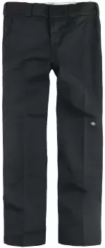 Dickies Slim Straight Double Knee Rec Cloth Trousers black