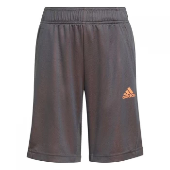 adidas B.A.R. Shorts Juniors - Grey/Orange