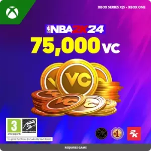 NBA 2K24 75,000 VC Xbox One Series X Digital Voucher