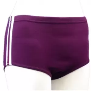 Carta Sport Mens Athletic Briefs (32R) (Maroon/White)