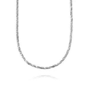 Daisy London Jewellery Sterling Silver Vita Chain Necklace Sterling Silver