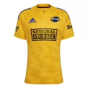 adidas Hurricanes Rugby Replica Home Jersey Mens - Yellow