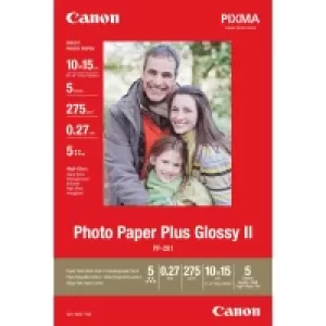 Canon PP-201 10cmx15cm Glossy Photo Paper 265gsm 50 sheets