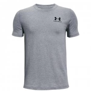 Urban Armor Gear Charged Cotton T Shirt Junior Boys - Steel Light Heather