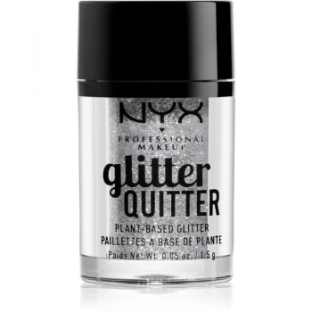 NYX Professional Makeup Glitter Quitter Plant-Based Silver