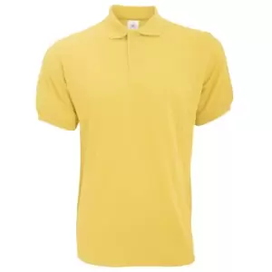 B&C Safran Mens Polo Shirt / Mens Short Sleeve Polo Shirts (XL) (Gold)