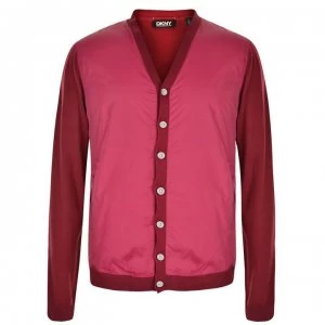 DKNY Knitted Cardigan - Dark Rose