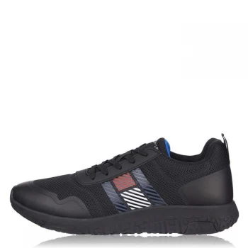 Tommy Hilfiger Flag Mix Trainers - Black BDS