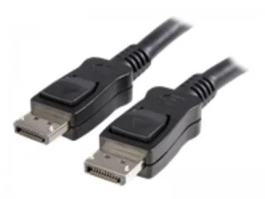 StarTech.com DisplayPort Cable with Latches DisplayPort cable 9.1m Bla