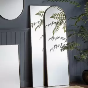 Harlee Arch Mirror Silver - Caspian House