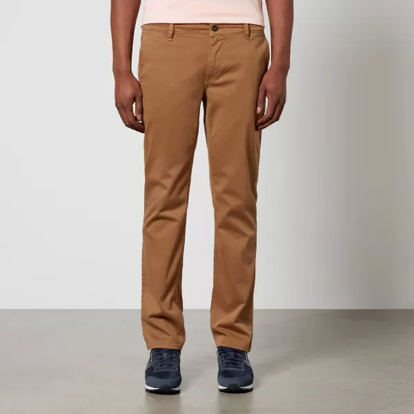 BOSS Orange Schino Slim Chino Stretch-Cotton Twill Trousers - W36/L32