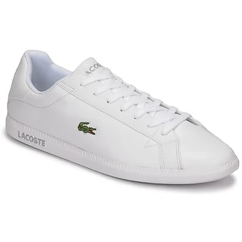 Lacoste GRADUATE BL21 1 SMA mens Shoes Trainers in White,7.5,8,9,10.5