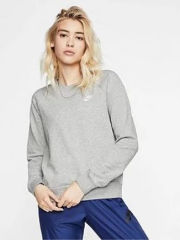 Nike Nsw Essentials Sweatshirt - Dark Grey Heather