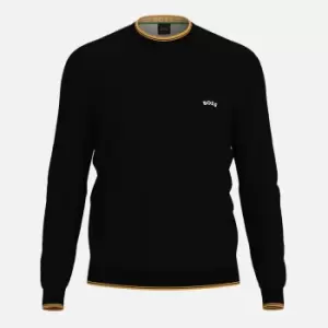 BOSS Green Mens Ritom Jumper - Black - XXL