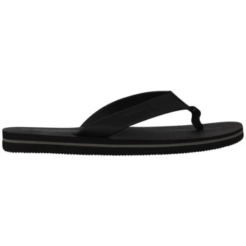 Gul Krait Flip Flops Mens - Black